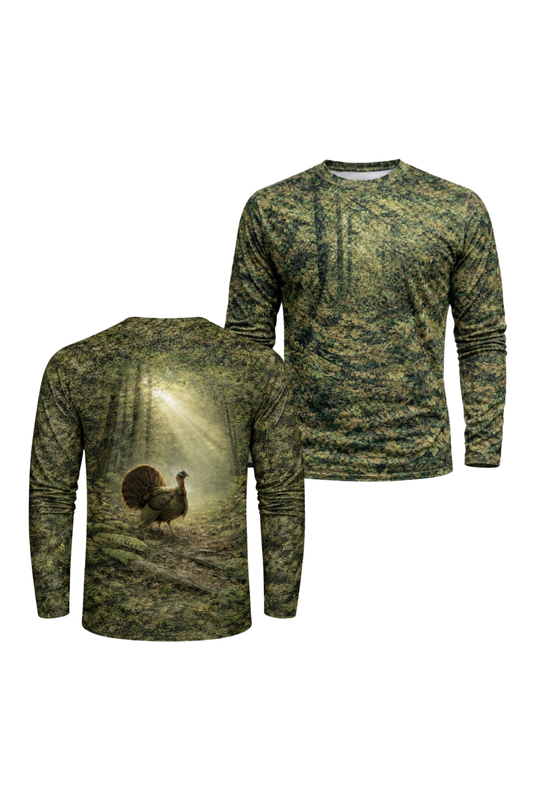 Performance Hunting Long Sleeve - Emerald Light Strut - SRT07