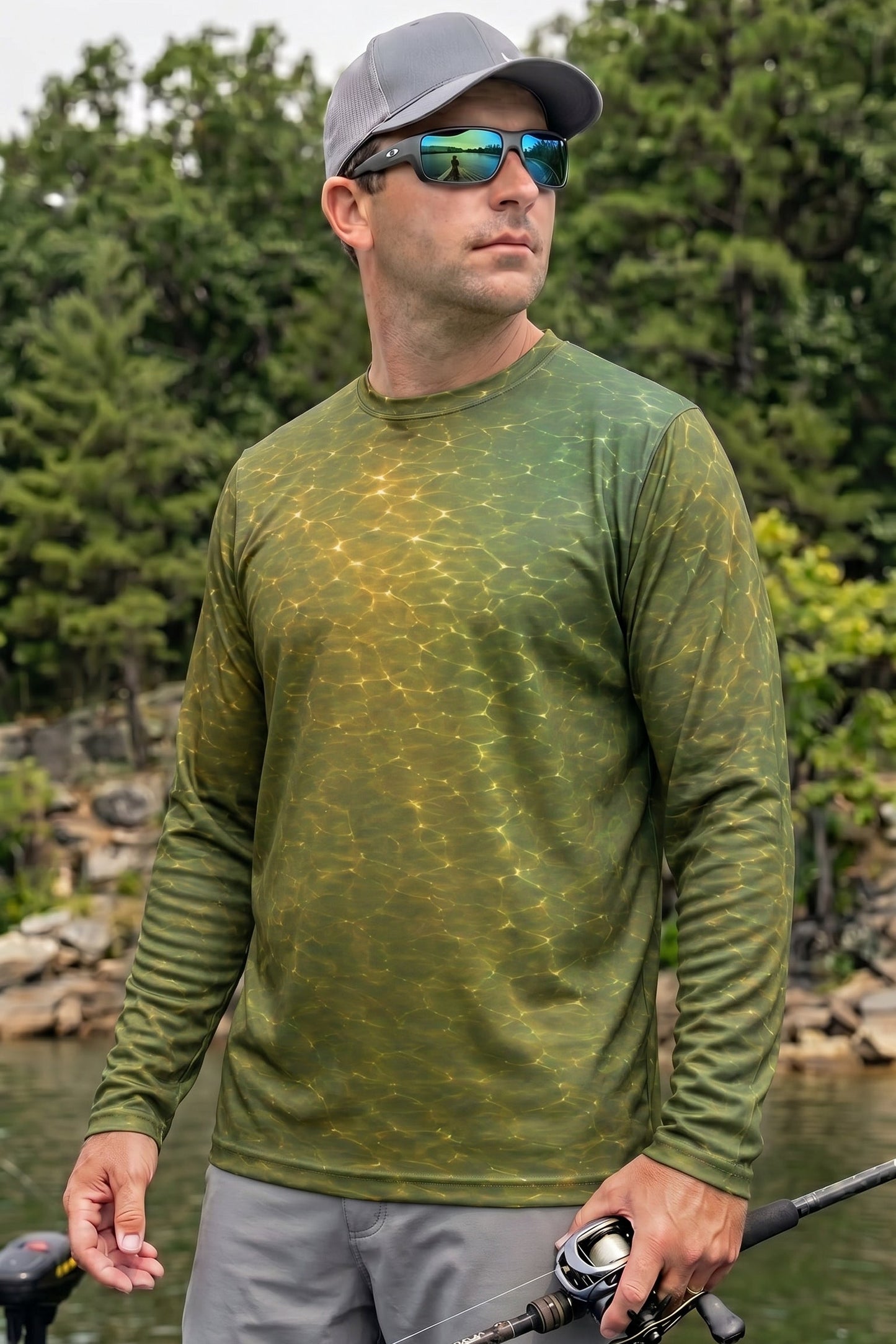 Performance Fishing Long Sleeve - Gravel Walleye Haul - TBT66