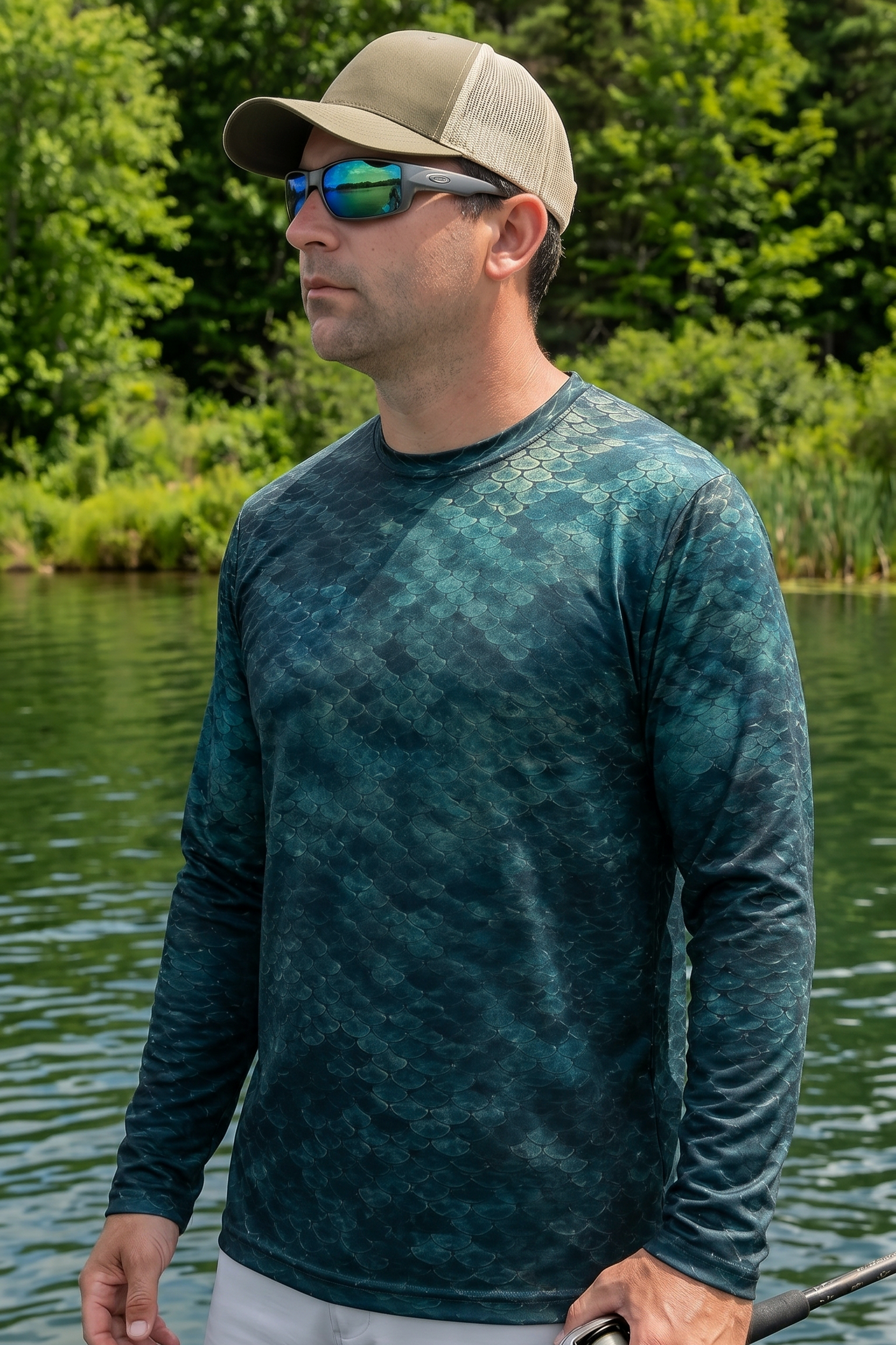 Performance Fishing Long Sleeve - Abyssal Musky Lurker - TBT113