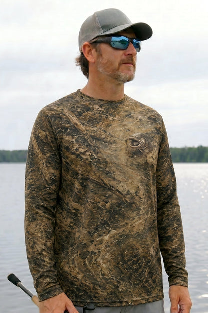 Performance Fishing Long Sleeve - Turbid Current Flathead - TBT124
