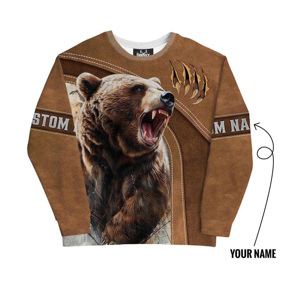 Bear Claw Wilderness Sweatshirt Personalized - The Deerly