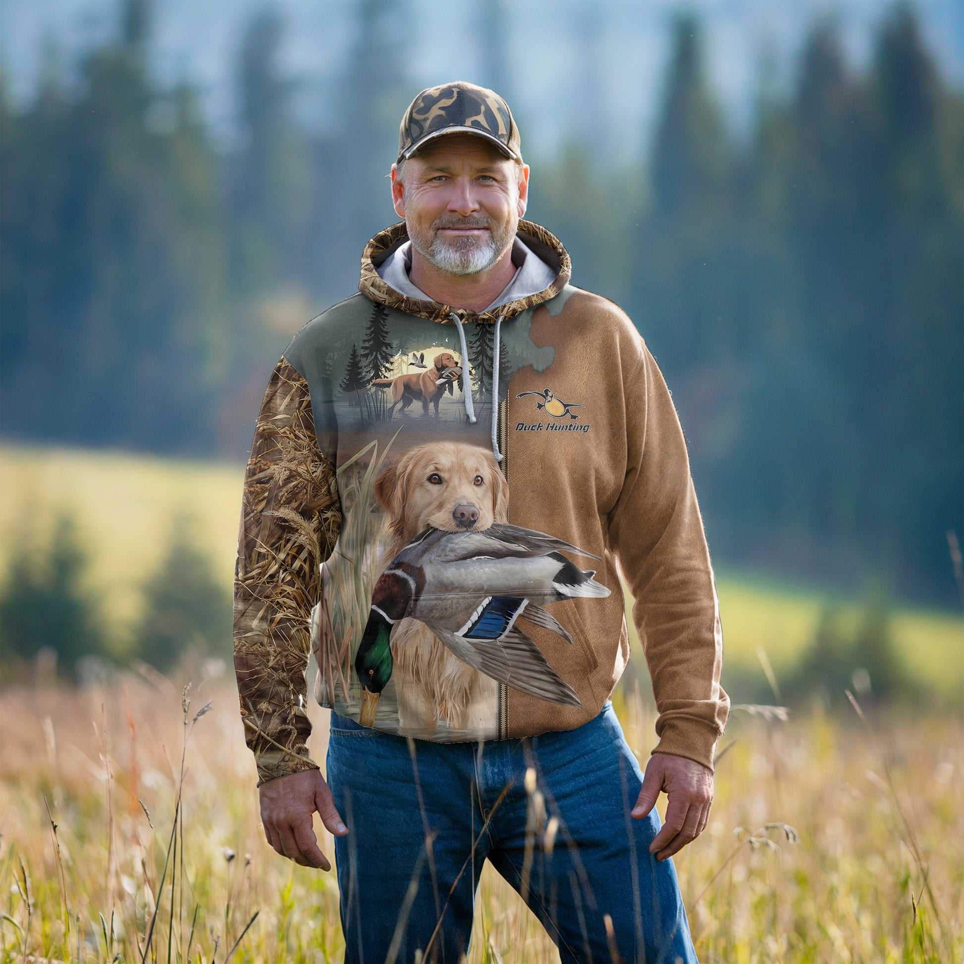 Retriever's Triumph Hoodie - Duck Hunting Collection - The Deerly