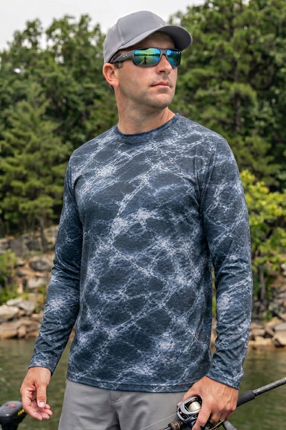 Performance Fishing Long Sleeve - Deep Water Walleye - TBT76
