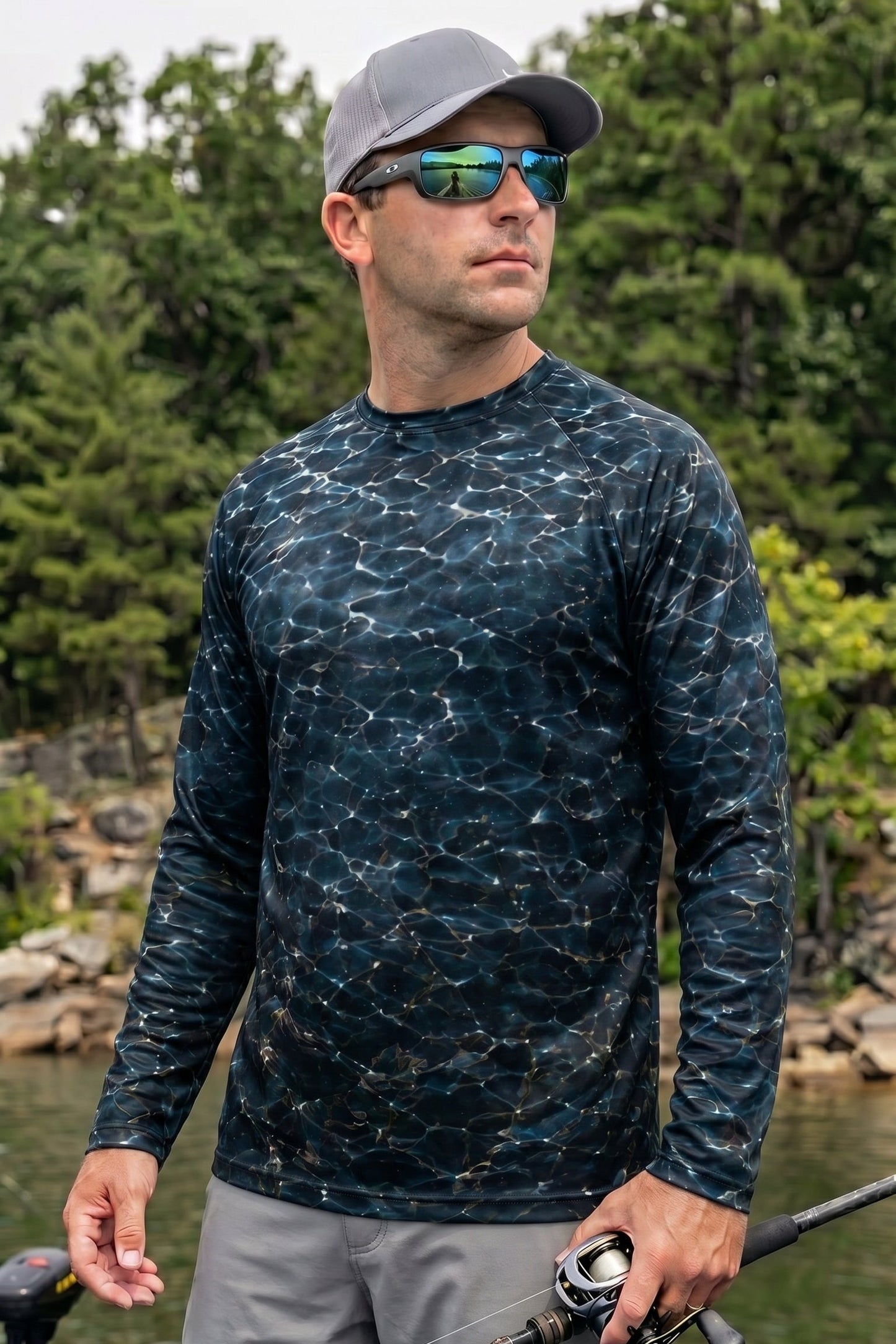 Performance Fishing Long Sleeve - Deep Dusk Muskie - TBT72