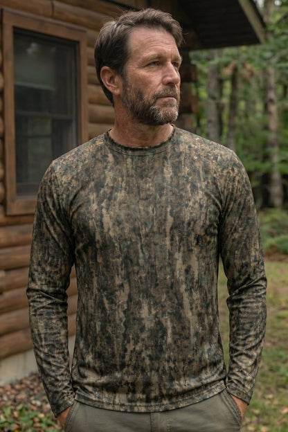 Performance Hunting Long Sleeve - Whitetail Veil - AOD01