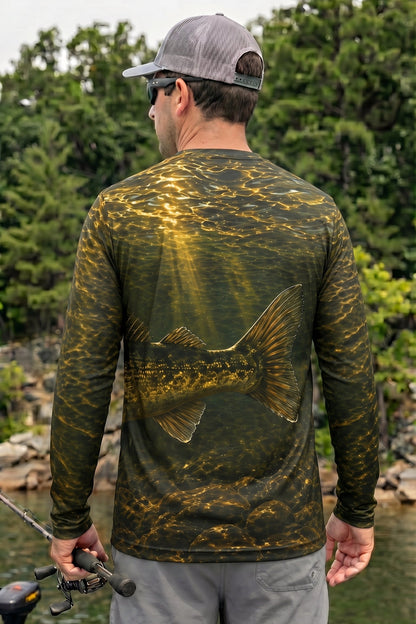 Performance Fishing Long Sleeve - Hardrock Walleye Hunt - TBT65
