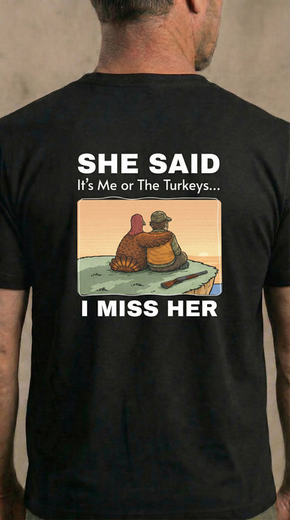 “Wife or The Turkeys… T-shirt - HTT18