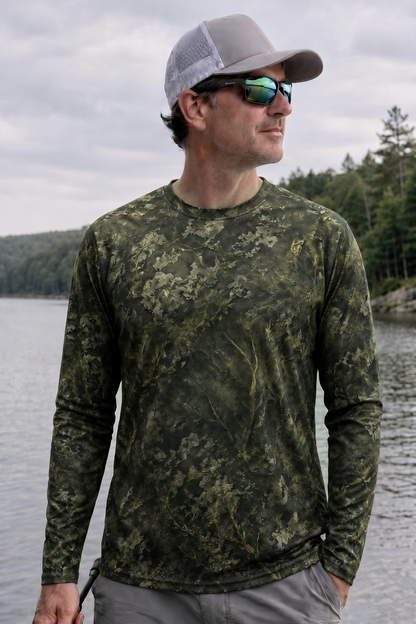 Performance Fishing Long Sleeve - Swamp Pike Strike - TBT93