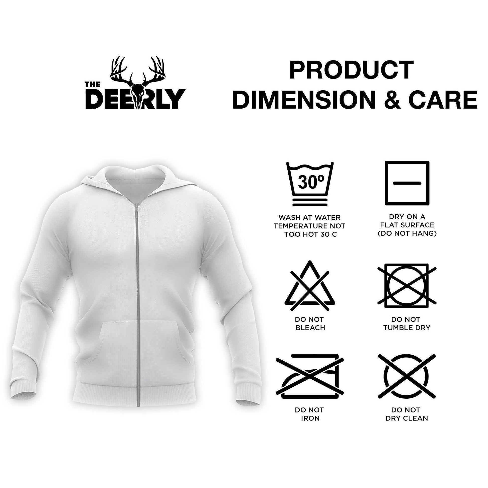 Majestic Moose Hunter Zip Hoodie - Wilderness Series - The Deerly