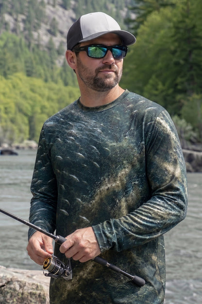 Performance Fishing Long Sleeve - Shad Ball Breaker Blue Catfish - RBC01