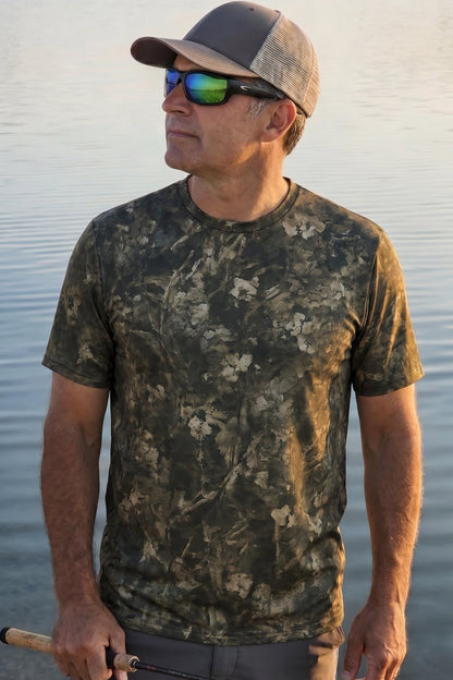 Pro Fishing Short Sleeve - Bottomland Pike Strike  - AOF24