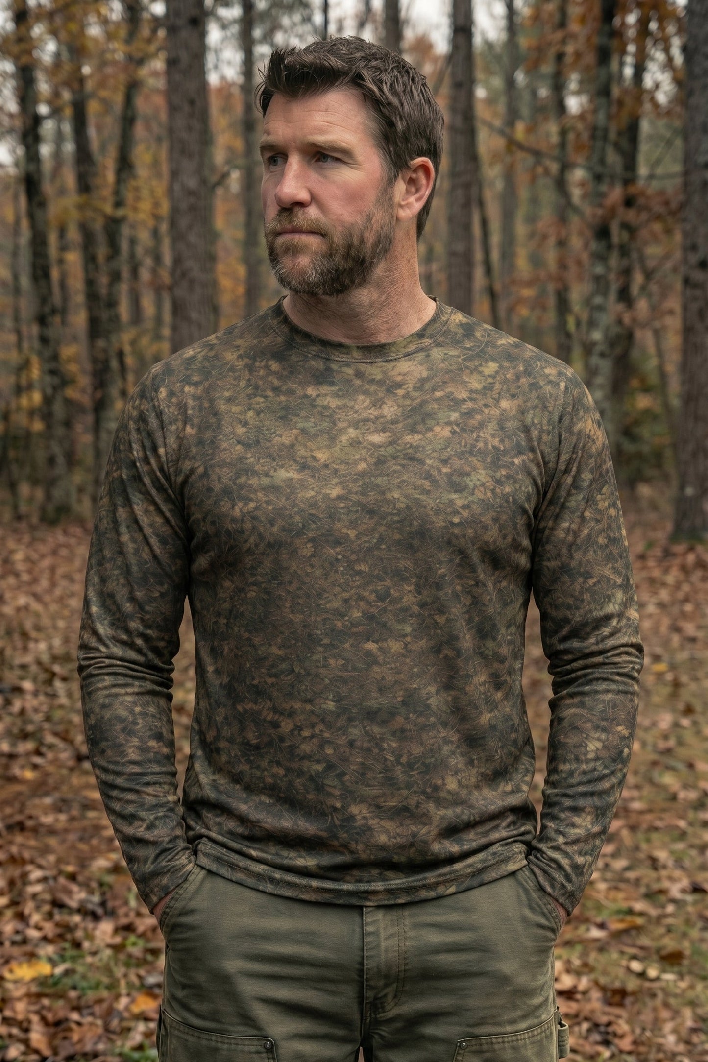 Performance Hunting Long Sleeve - Timber Strut Chase - SRT23