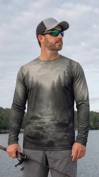 Performance Fishing Long Sleeve - Misty River Fly Cast - RT16