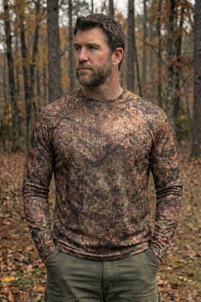 Performance Hunting Long Sleeve - Traces of Turkey - SRT14