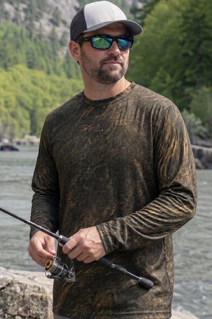 Performance Fishing Long Sleeve - Blackwater Current - RFC02