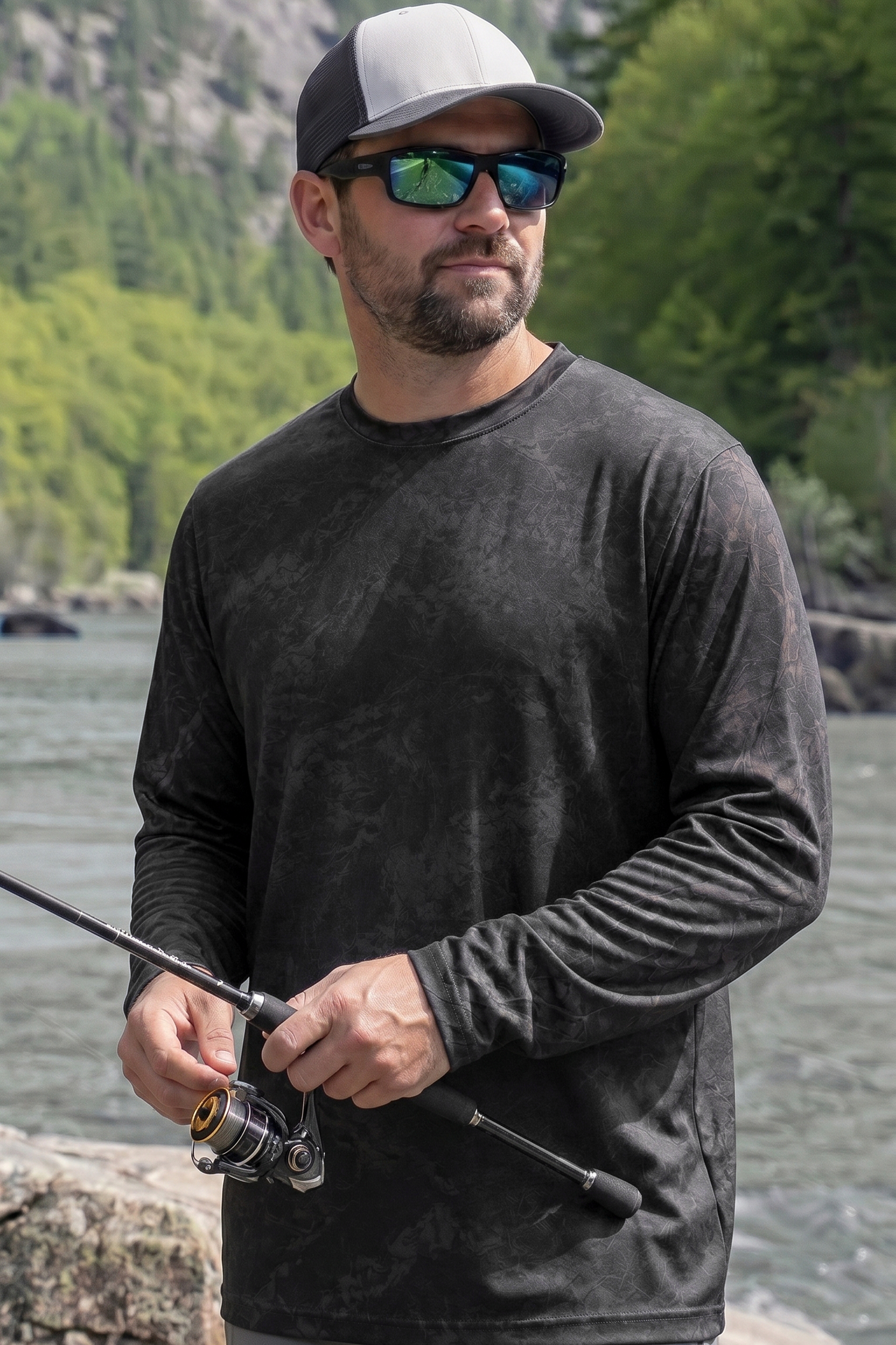 Performance Fishing Long Sleeve - Shadow Break Flathead Catfish - RFC01