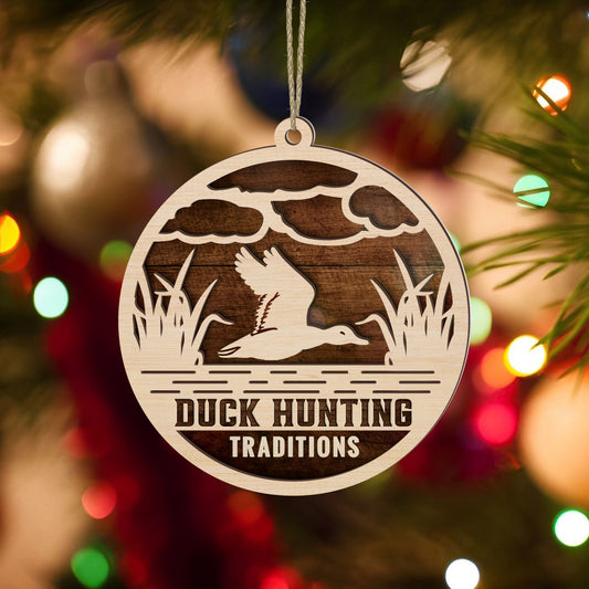 Duck Hunting Traditions Ornament - Gift for Hunters