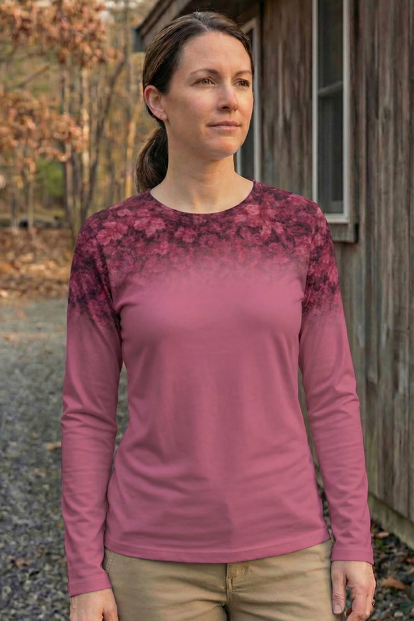 Performance Hunting Long Sleeve - Rose Mist Timber Turkey - TBT11