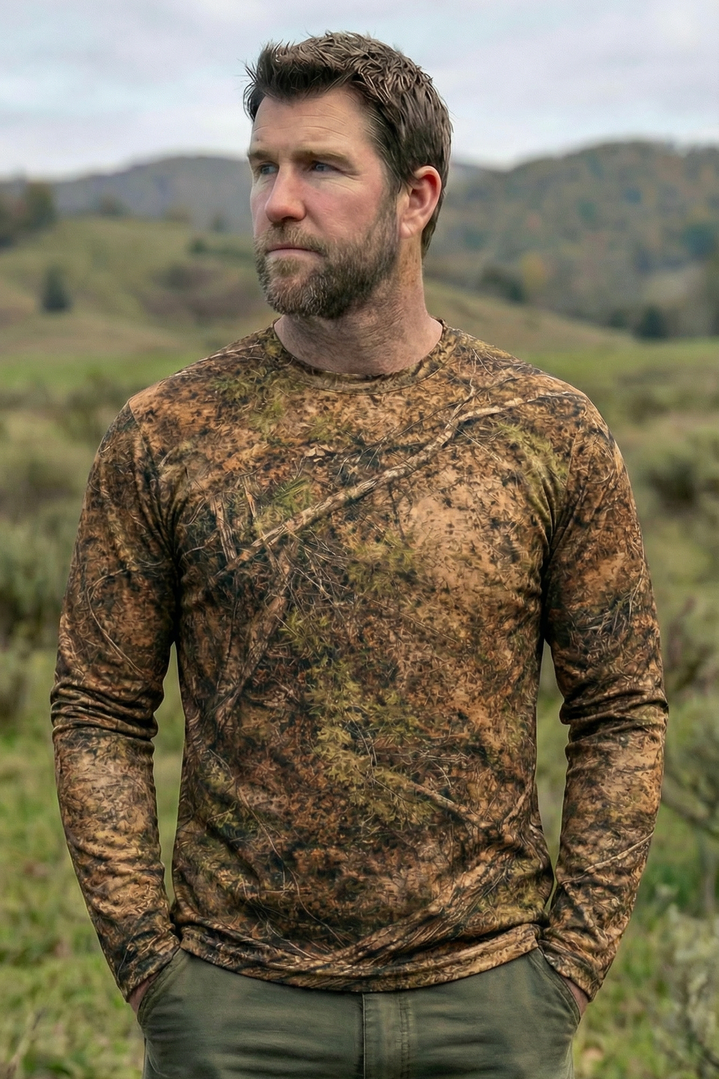 Performance Hunting Long Sleeve - Golden Trail Pair - SRT06