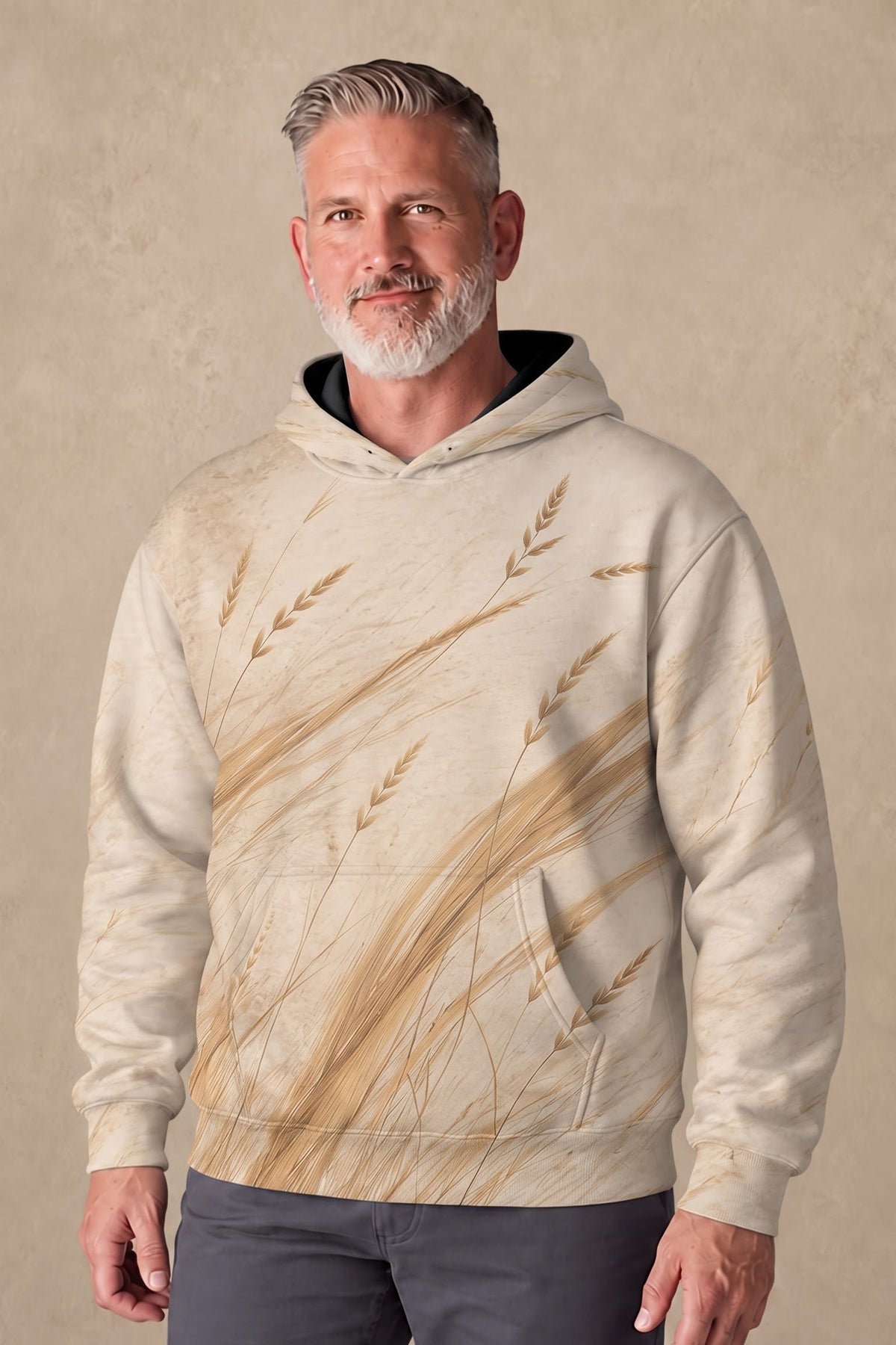 Performance Fleece-Lined Hoodie - Sunburst Wheat Quail Rise