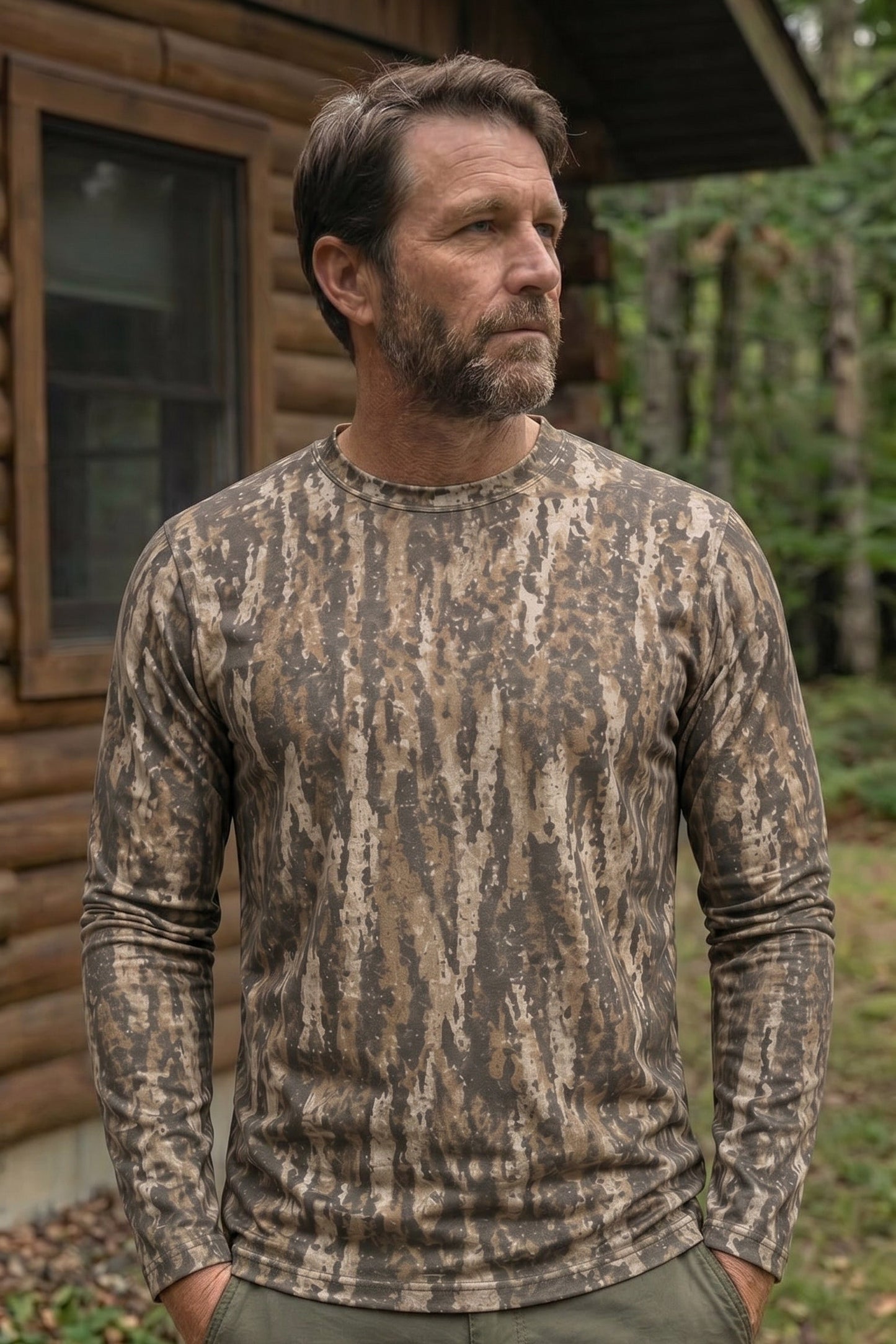 Performance Hunting Long Sleeve - Swamp Buck - AOD06