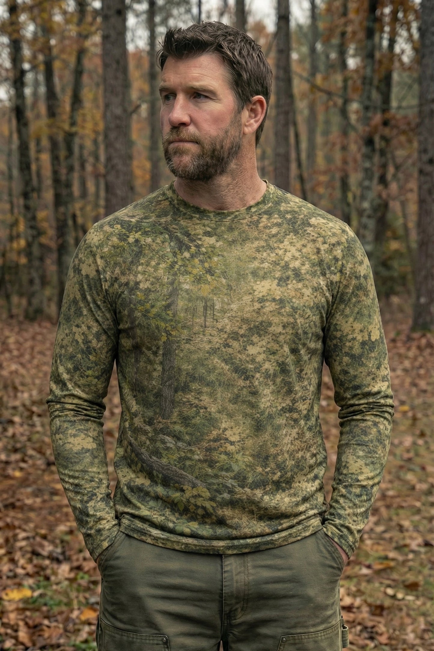 Performance Hunting Long Sleeve - Forest Turkey - FD1G