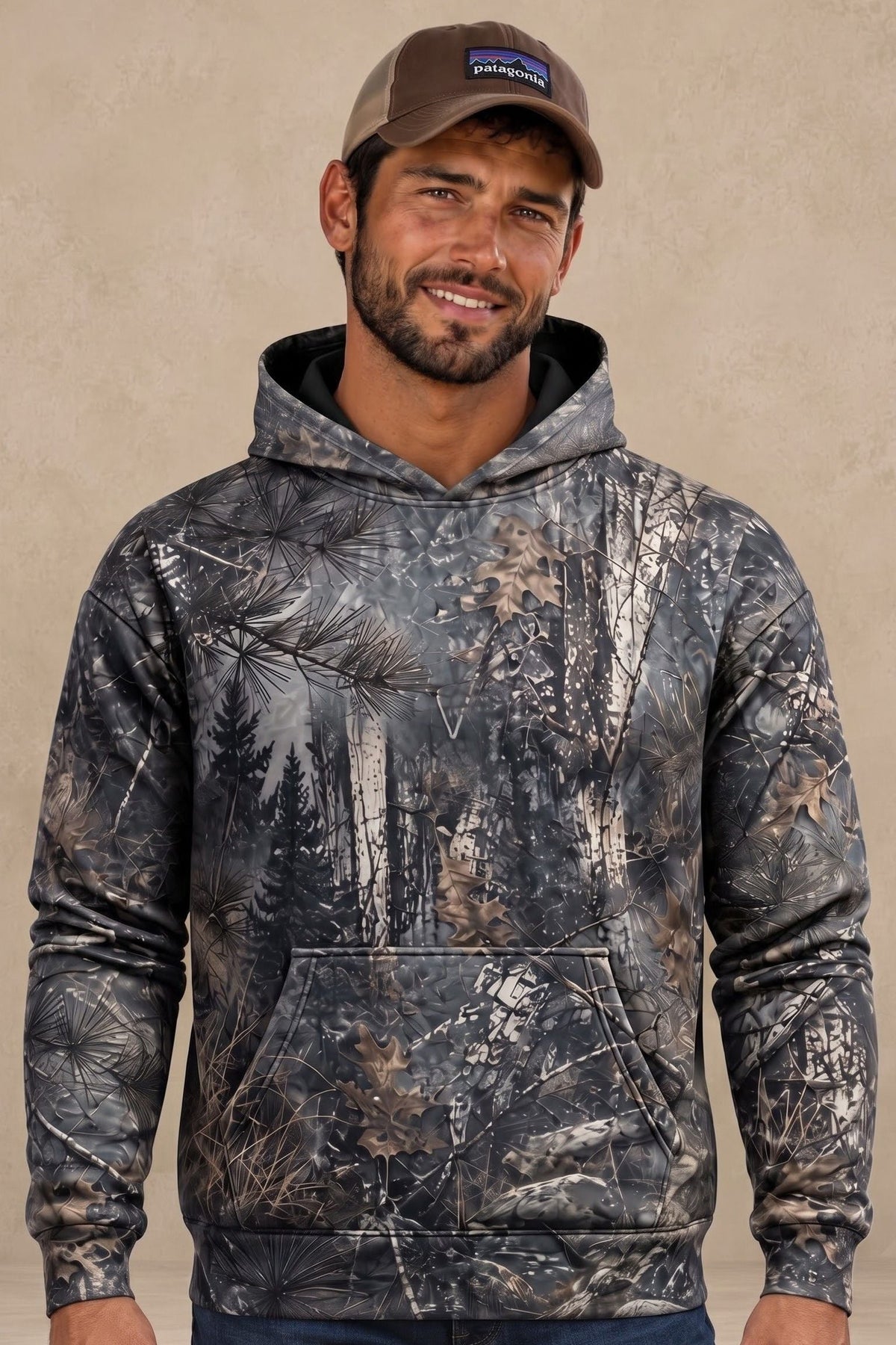 Performance Fleece-Lined Hoodie – Mistline Stag