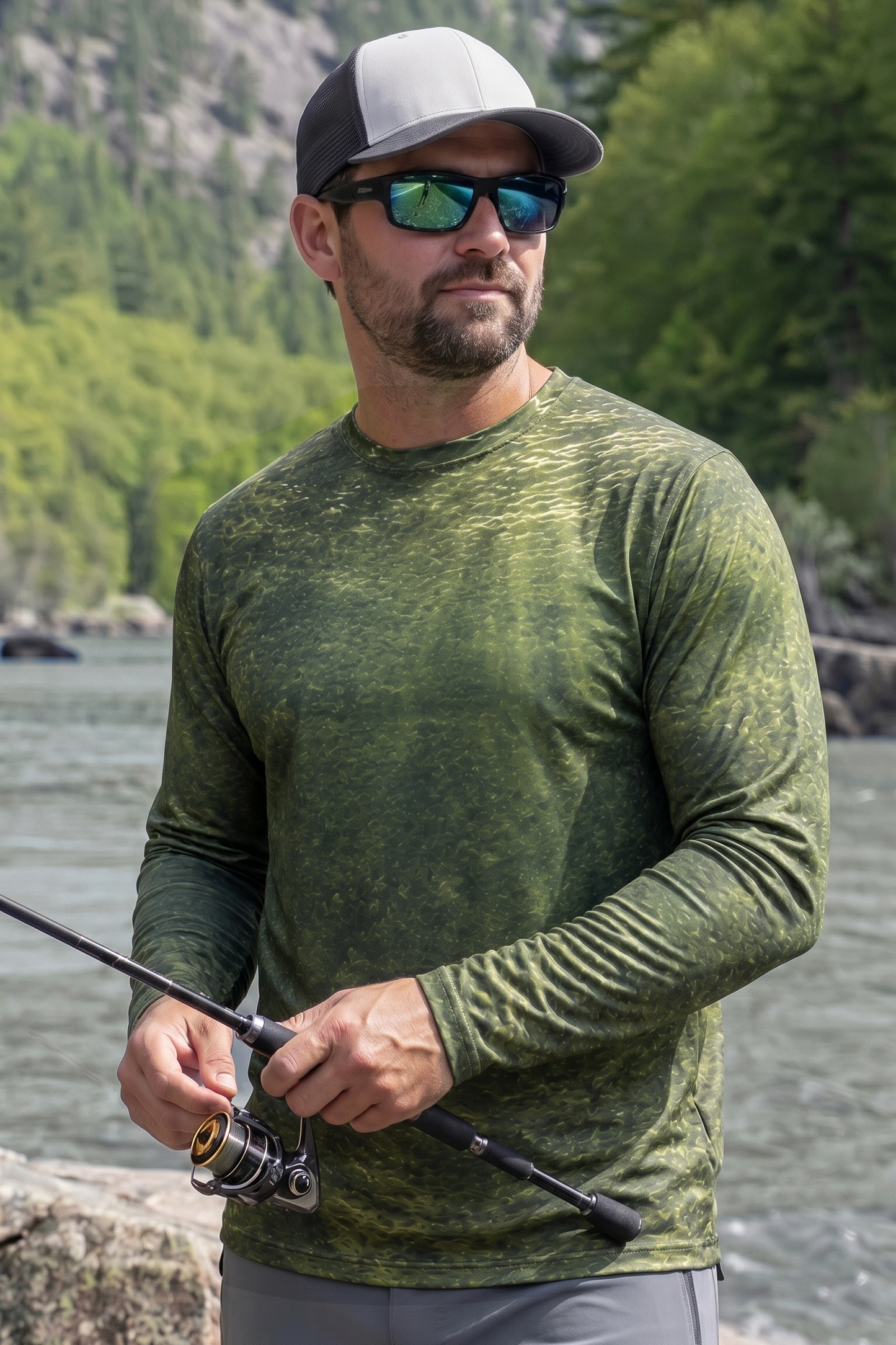 Performance Fishing Long Sleeve - Northern Pike V - AOF01