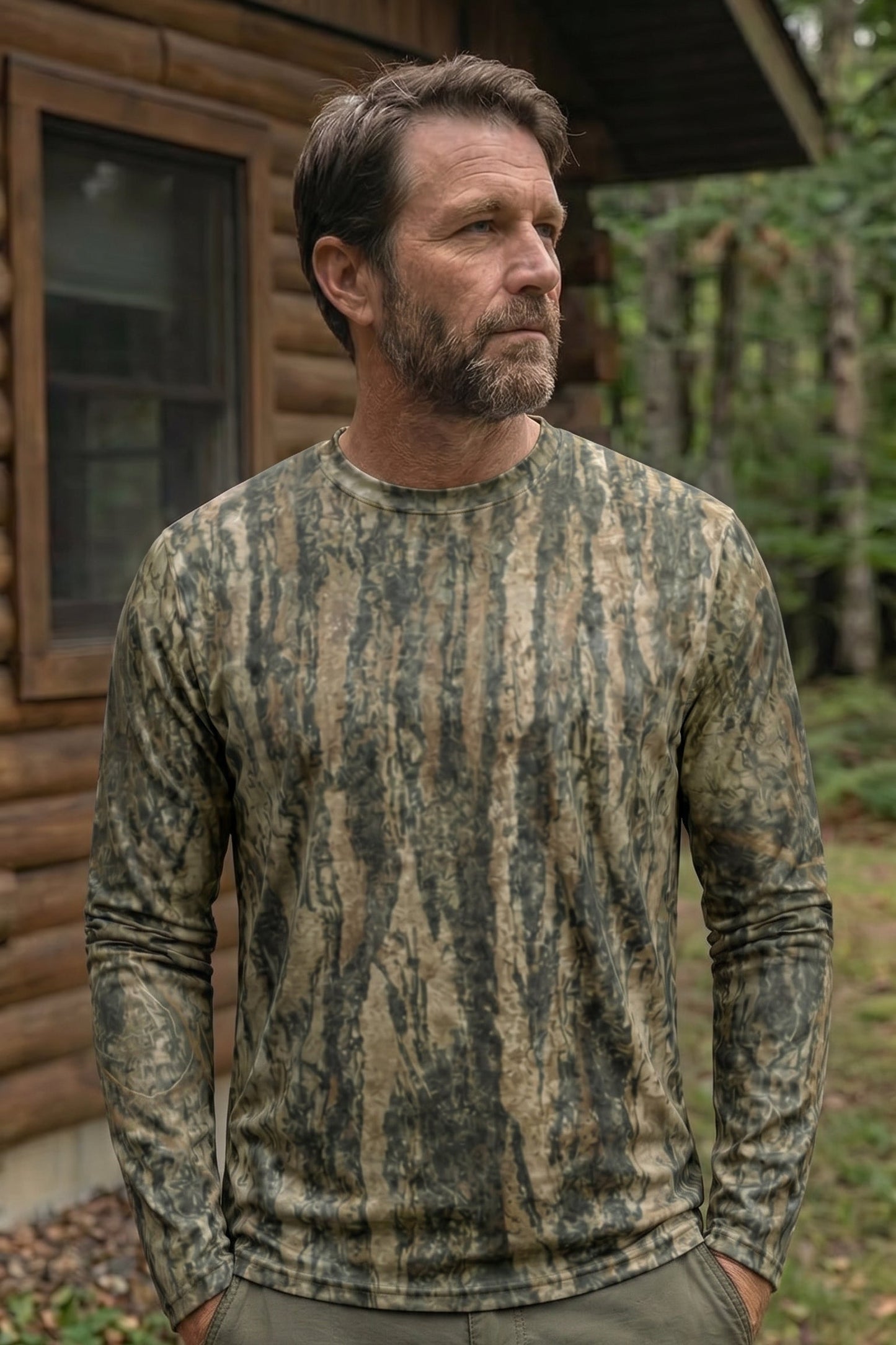 Performance Hunting Long Sleeve - Whitetail Crossing - AOD04