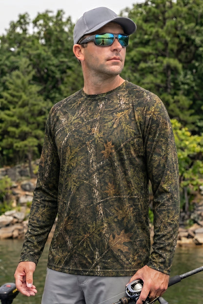 Performance Fishing Long Sleeve - Timber Walleye Hunter - TBT77