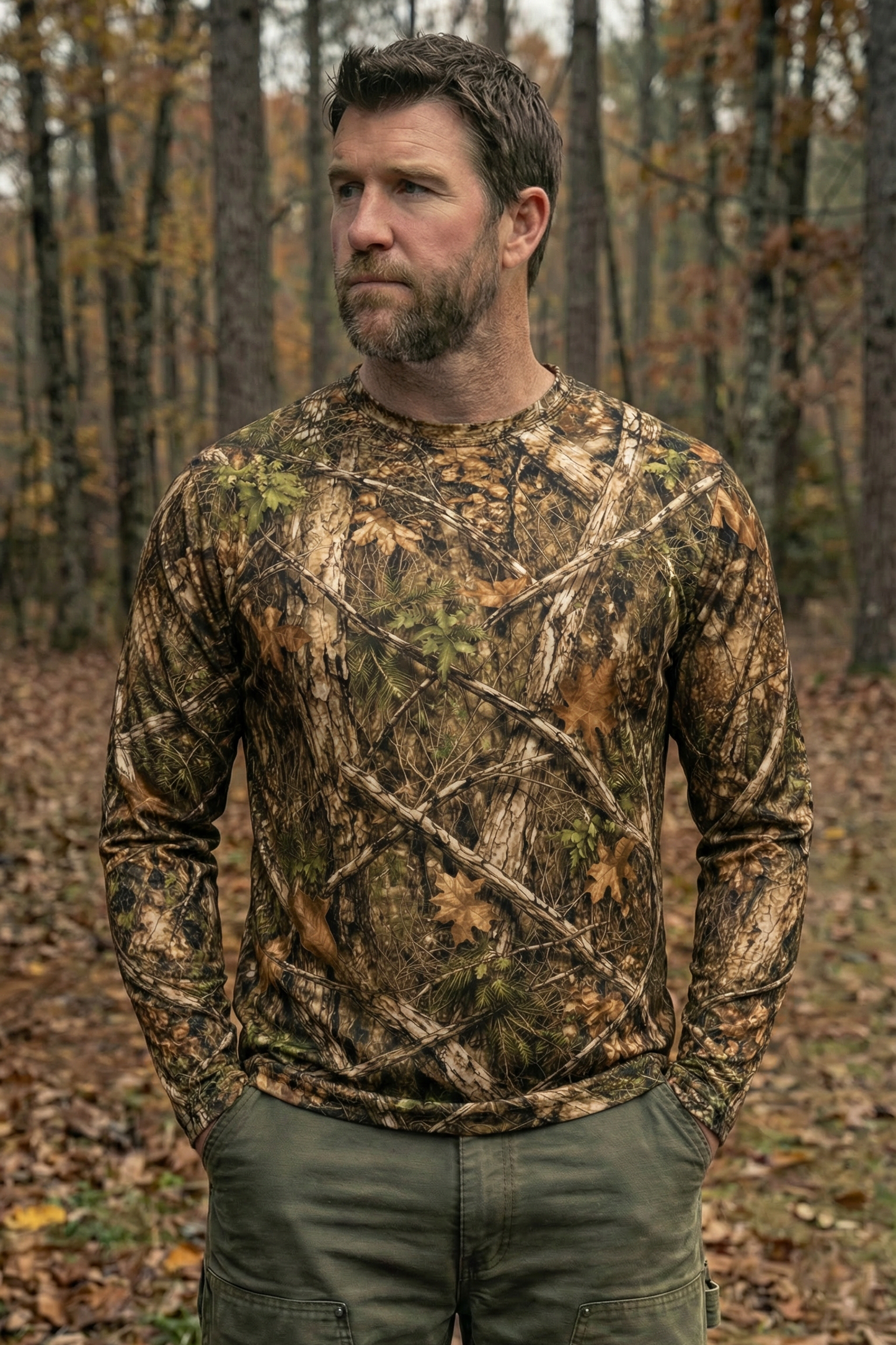 Performance Hunting Long Sleeve - Oak Forest Turkey - OF2G