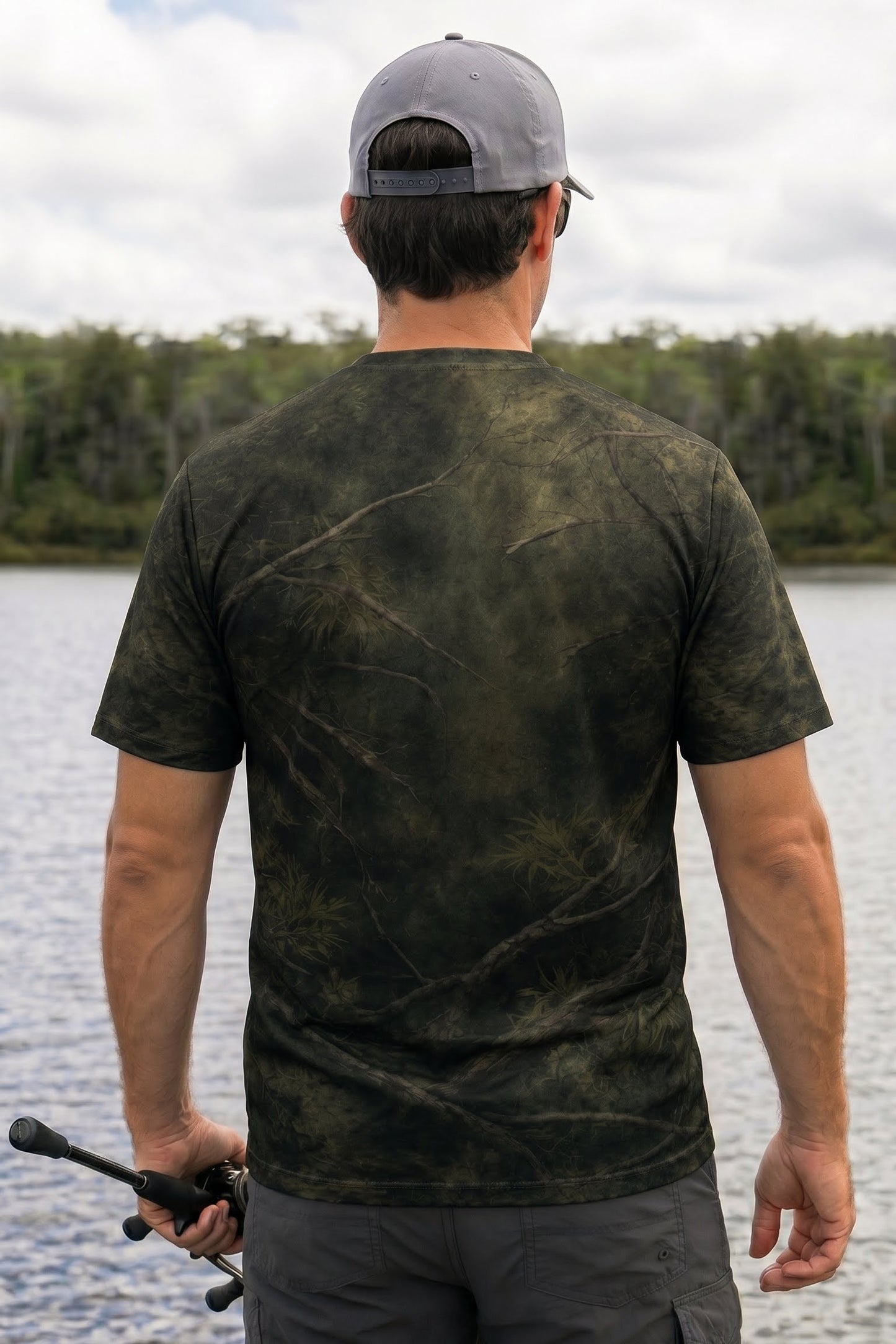 Pro Fishing Short Sleeve - Swamp Bass Predator - AOF15