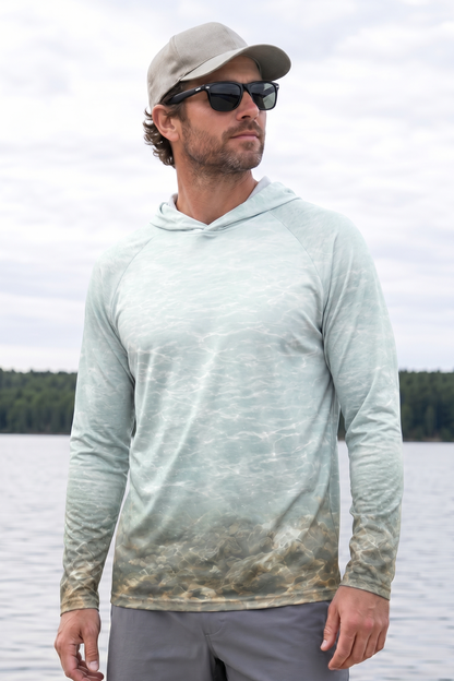 AirLite Fishing Sun Hoodie - Cold Current Breakout - MHL023