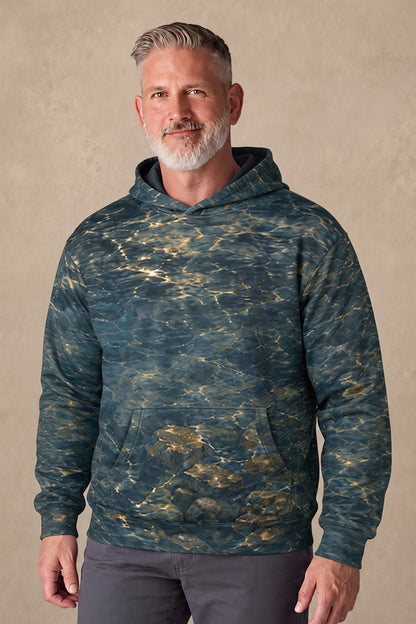 Performance Fleece-Lined Hoodie - Deep Breach Walleye
