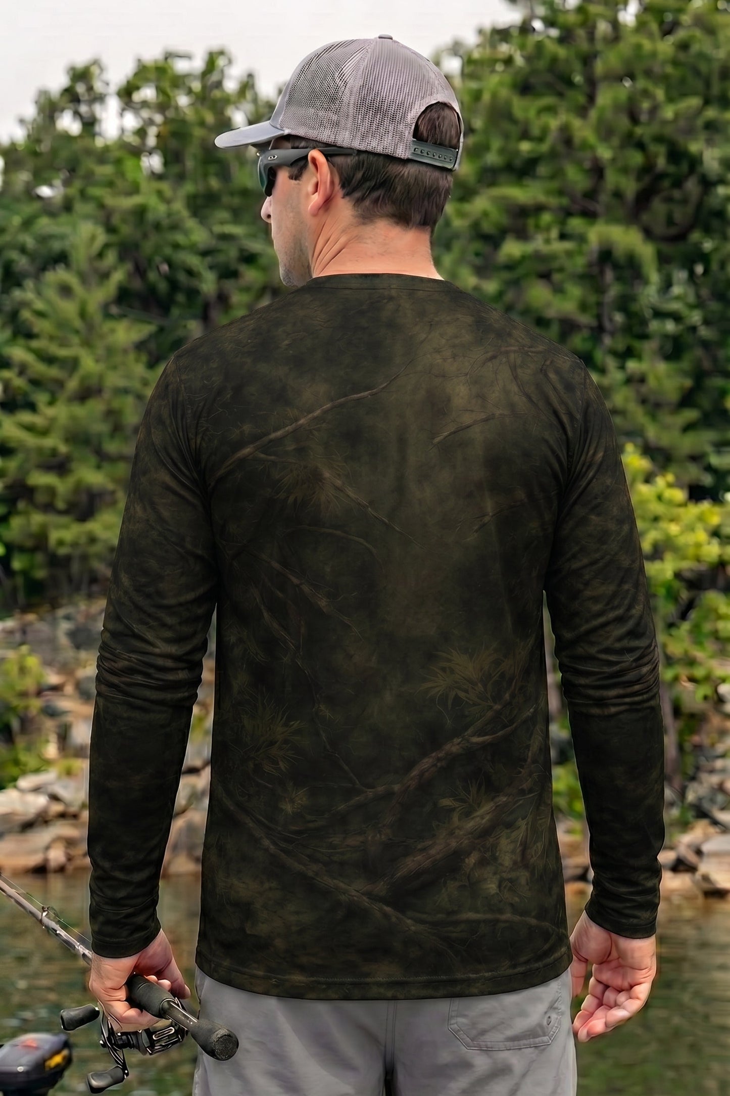 Performance Fishing Long Sleeve - Swamp Bass Predator - TBT56