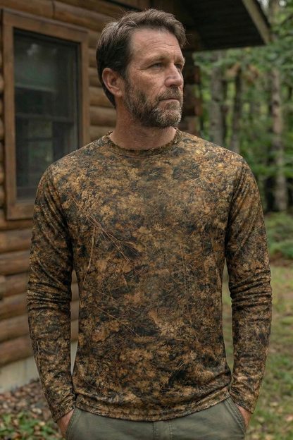 Performance Hunting Long Sleeve - Timber Coyote Dusk - TBT30
