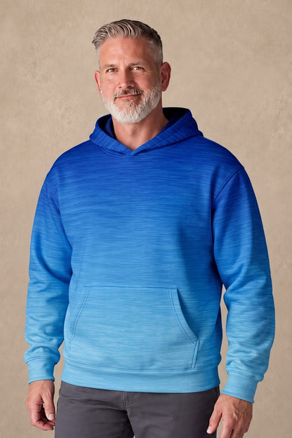 Performance Fleece-Lined Hoodie - Sunset Redfish Tailing