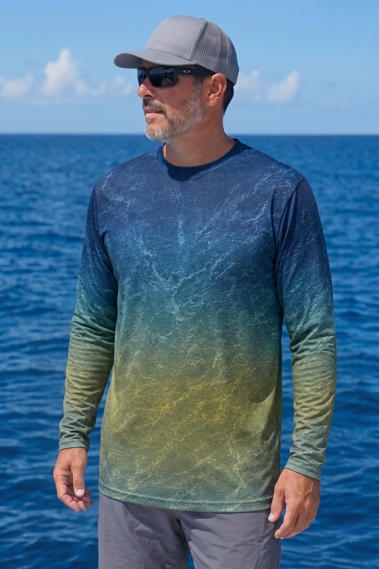 Performance Fishing Long Sleeve - Kelp Forest Yellowfin Tuna - TBT277