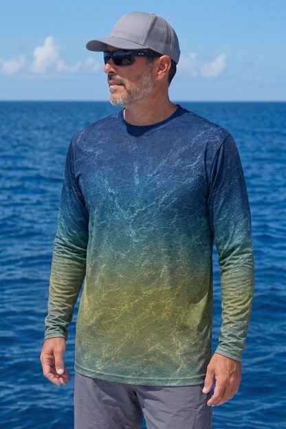 Performance Fishing Long Sleeve - Kelp Forest Yellowfin Tuna - TBT277