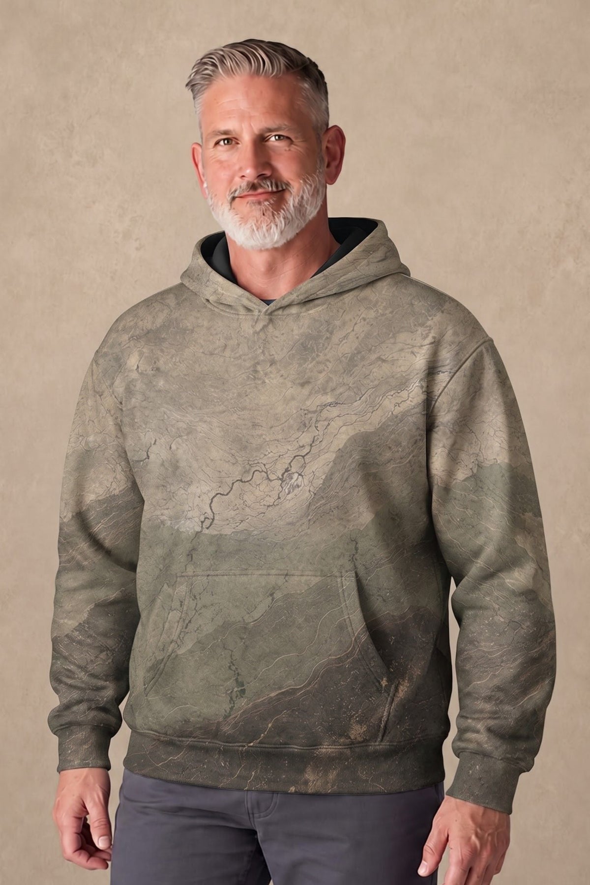 Performance Fleece-Lined Hoodie - Mountain Elk Summit