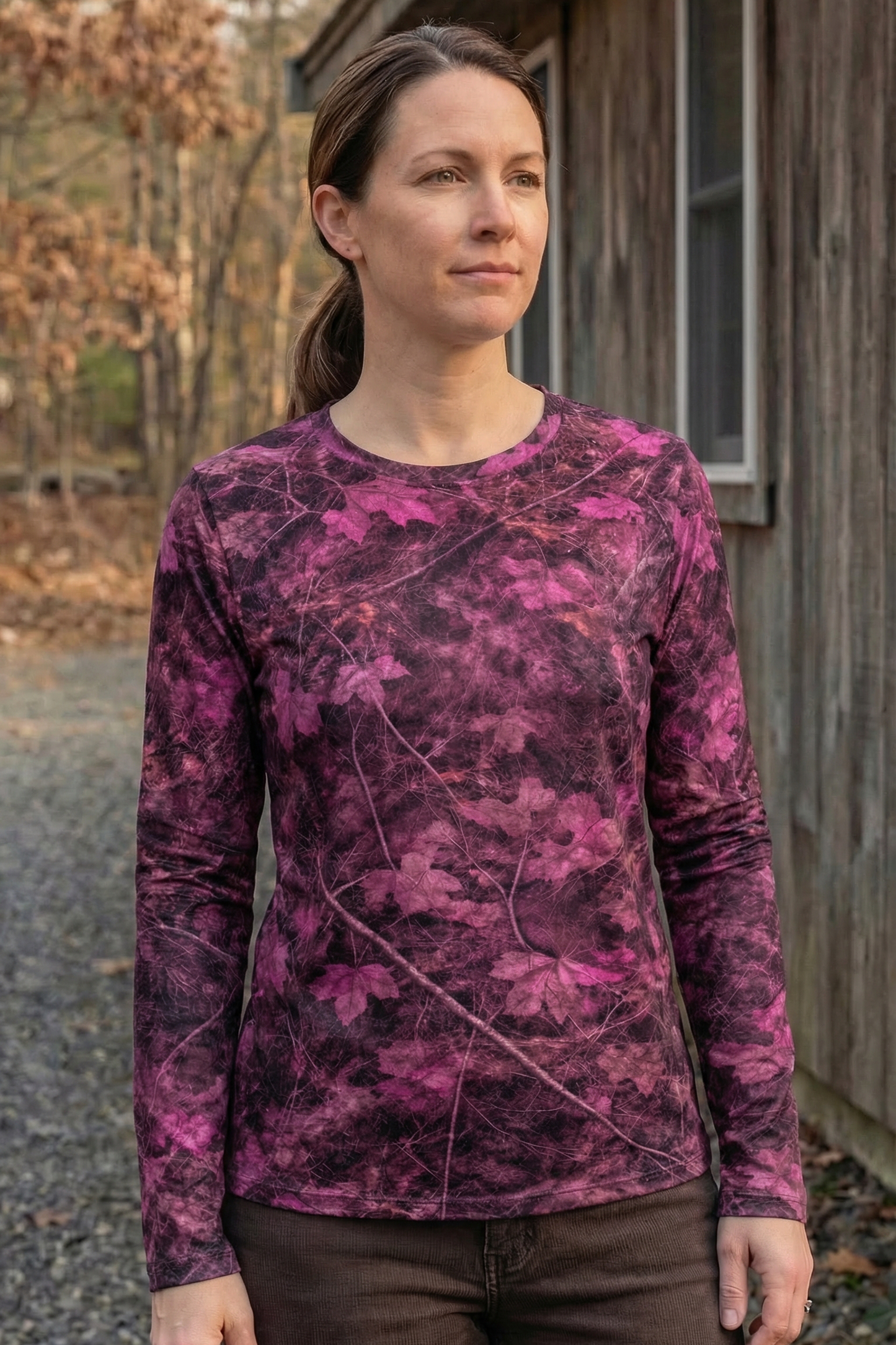 Performance Hunting Long Sleeve - Crimson Timber Turkey - TBT10