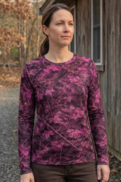 Performance Hunting Long Sleeve - Crimson Timber Turkey - TBT10