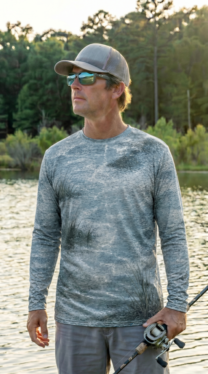 Performance Fishing Long Sleeve - Prism Tail Redfish - RRF05