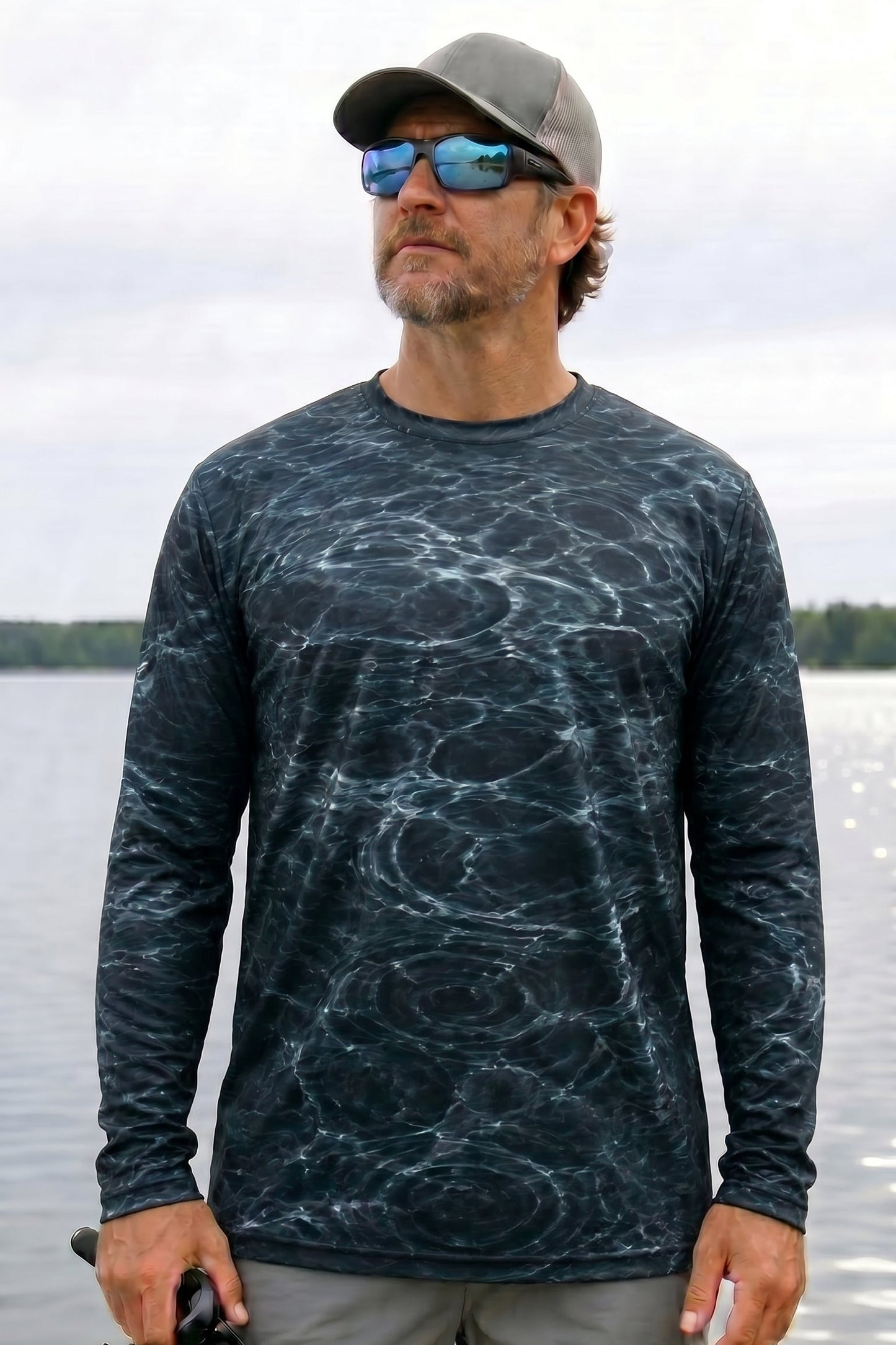 Performance Fishing Long Sleeve - River Trout Rise - TBT108