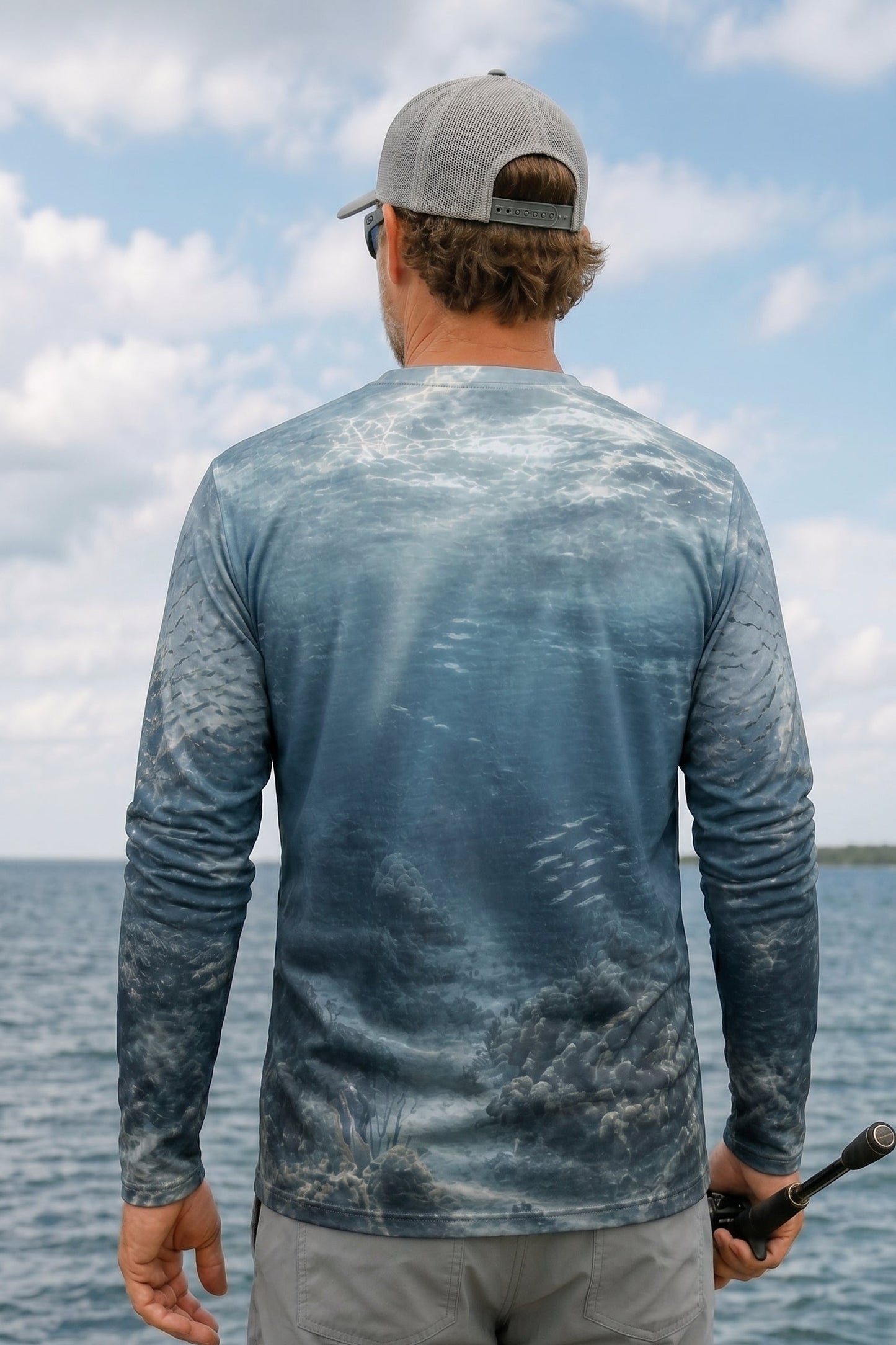 Performance Fishing Long Sleeve - Barracuda Shadow Strike - AOF02