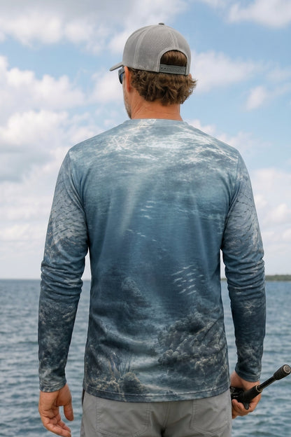 Performance Fishing Long Sleeve - Barracuda Shadow Strike - AOF02
