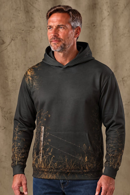 Performance Fleece-Lined Hoodie – Twilight Whitetail Bound