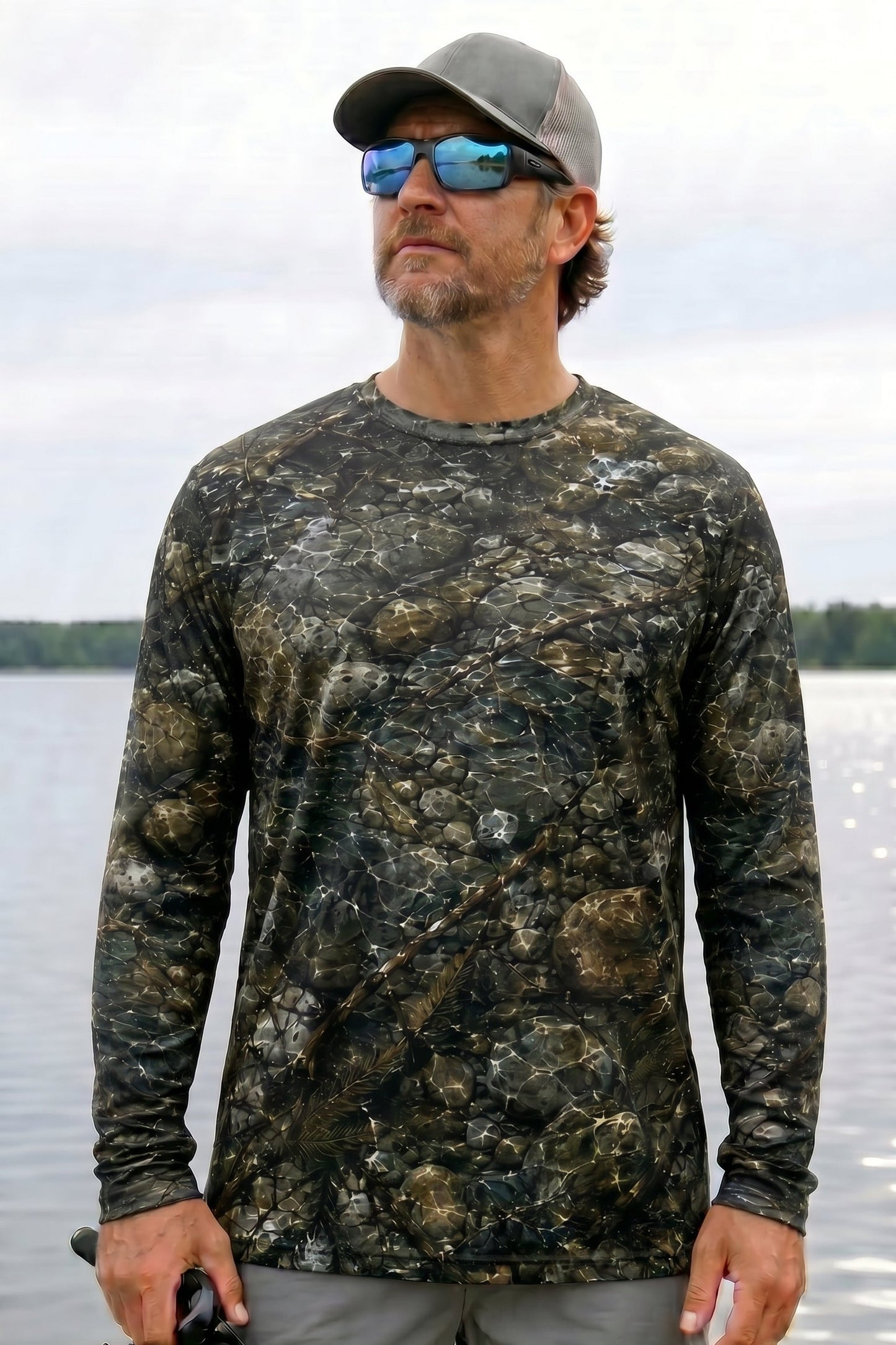 Performance Fishing Long Sleeve - Rapid Trout Timber - TBT106