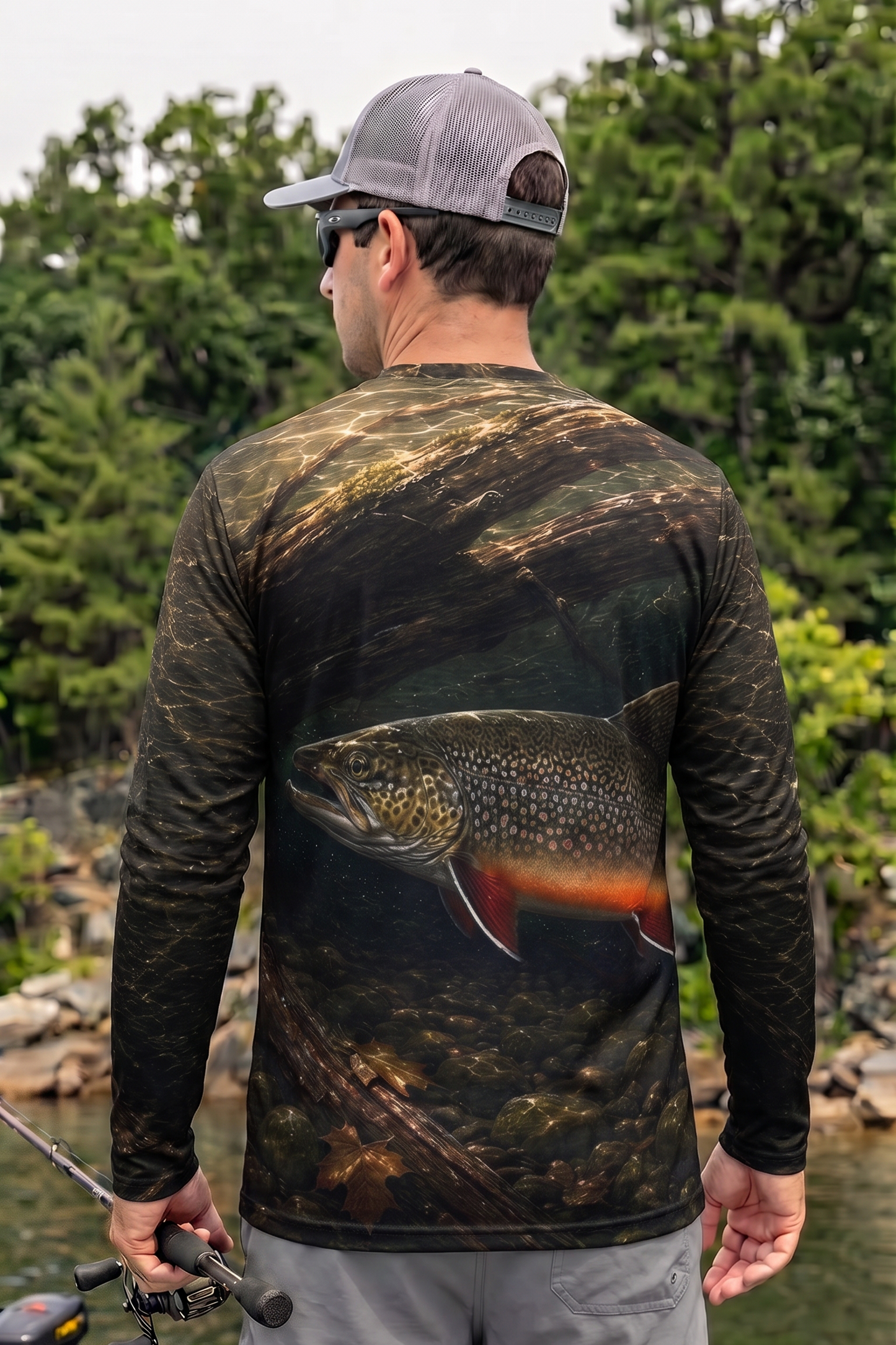 Performance Fishing Long Sleeve - River Timber Brookie - TBT281