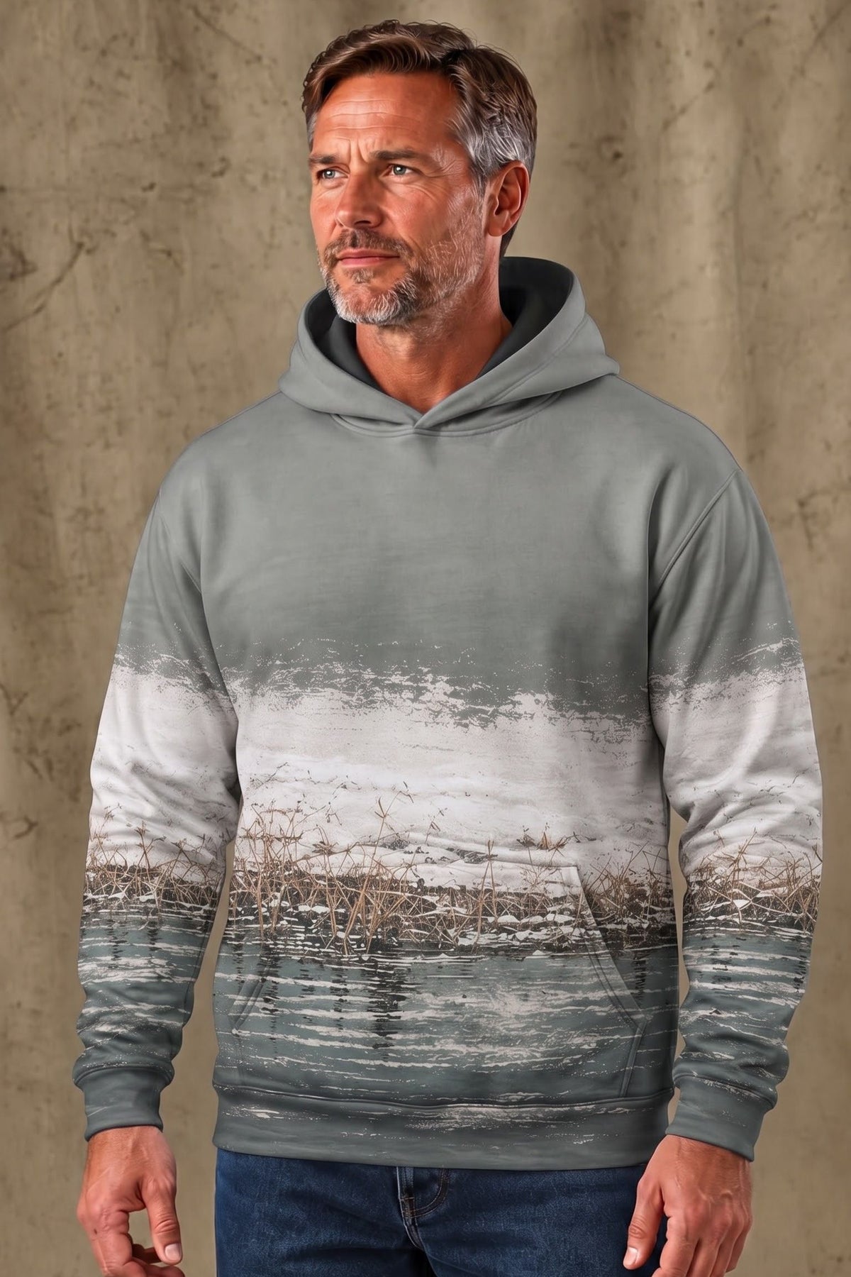 Performance Fleece-Lined Hoodie – Snowy Bank Goose Rest